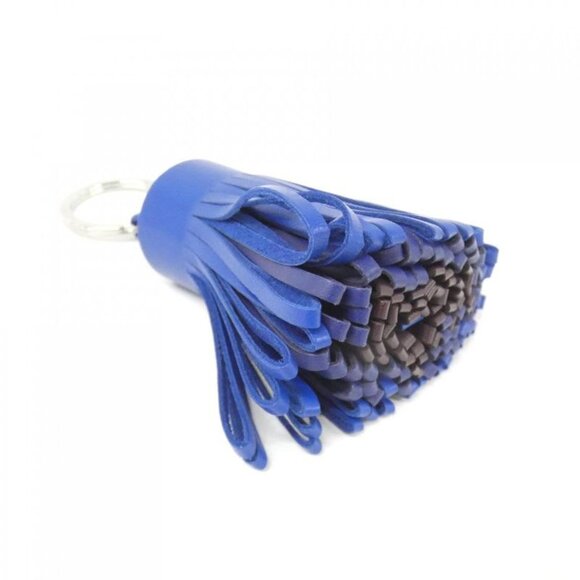 Hermès Carmen key ring Rose Darling/Bleu De France/Ardoise  Hermes Carmen Tricolor cj Key Ring